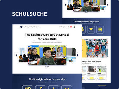 Schulsuche - Finding School school ui web