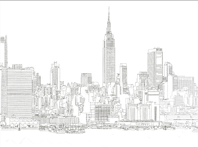 New york animation app design graphic design illustration