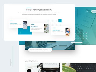 Landing page app branding concept design portfolio design ui ux web web design website design