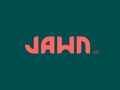 JAWN branding font identity letter lettering logo logotype mark simple type typography wordmark