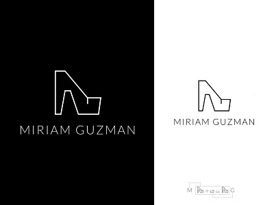 MIRIAM GUZMAN branding graphic design high heel logo minimalist logo versatile logo