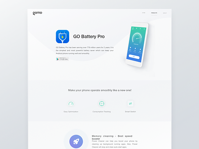 Landing page