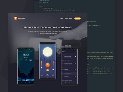 Flashlight website