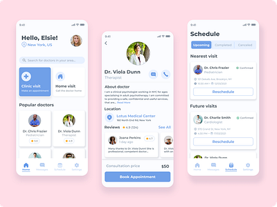 Doctor appointment app