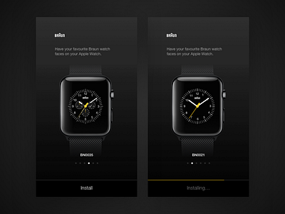 Braun Apple Watch Faces By Miklos Barton On Dribbble