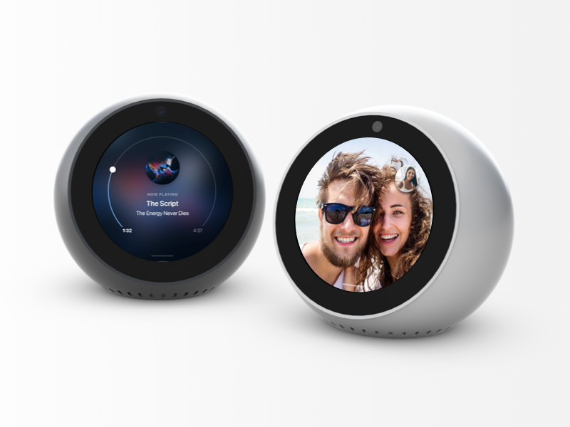 Alexa Echo Spot title=