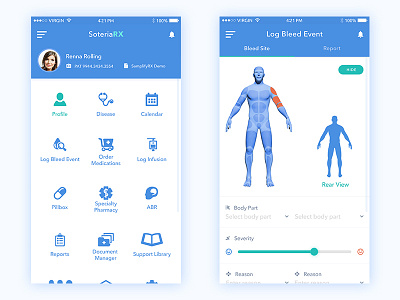 Medical mobile app