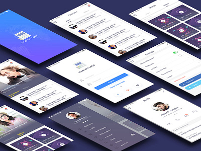 News and Video App Ui Design