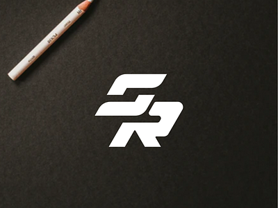 SR monogram logo branding design icon illustration lettering logo logo design monogram united states usa vector