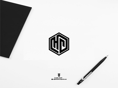 HP MONOGRAM branding design icon illustration lettering logo logo design logos monogram usa vector