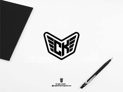 CK MONOGRAM branding design graphic design icon illustration lettering logo logo design monogram typography usa vector