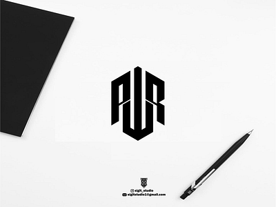 PWR MONOGRAM LOGO app logo beauty logo brand branding ilustration lettering logo ideas logo inspiration logo profesional logo type logodesign luxury logo vector