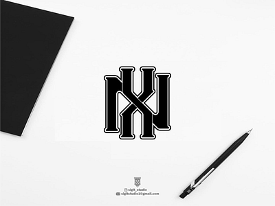 XN MONOGRAM LOGO app logo beauty logo brand branding design graphic design icon illustration lettering logo logo design logo ideas logo inspiration logo type logos luxury logo monogram typography united states vector