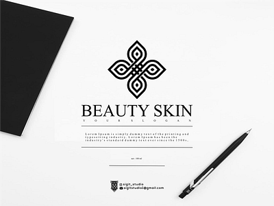 beauty skin logo concept app logo beauty logo brand branding design graphic design icon illustration lettering logo logo ideas logo inspiration logos logotype luxury logo monogram typography united states vector