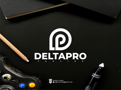 DELTAPRO LOGO CONCEPT app logo beauty logo brand branding design graphic design icon illustration lettering logo logo design logo ideas logo inspiration logo type logos luxury logo monogram typography united states vector