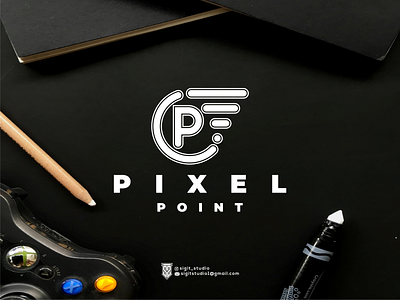 PIXEL POINT LOGO CONCEPT app logo beauty logo brand branding design graphic design icon illustration lettering logo logo design logo ideas logo inspiration logo type logos luxury logo monogram typography united states vector