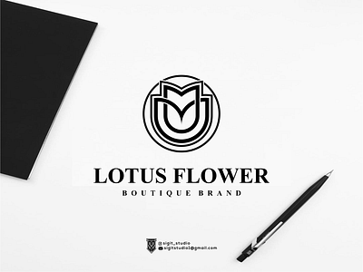 monogram logo concept