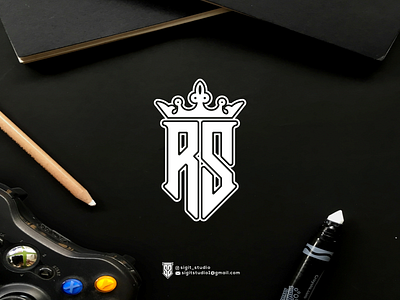 RS monogram logo concept