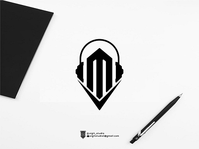 mv monogram logo concept