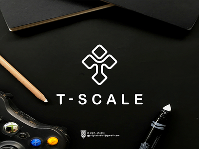 T-SCALE logo concept app logo beauty logo brand branding design graphic design icon illustration lettering logo logo design logo ideas logo inspiration logo type logos luxury logo monogram typography united states vector