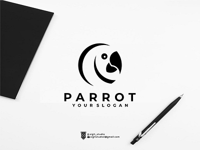 PARROT logo concept app logo beauty logo brand branding design graphic design icon illustration lettering logo logo design logo ideas logo inspiration logo type logos luxury logo monogram typography united states vector