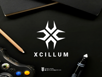 Xcillum logo concept app logo beauty logo brand branding design graphic design icon illustration lettering logo logo design logo ideas logo inspiration logo type logos luxury logo monogram typography vector