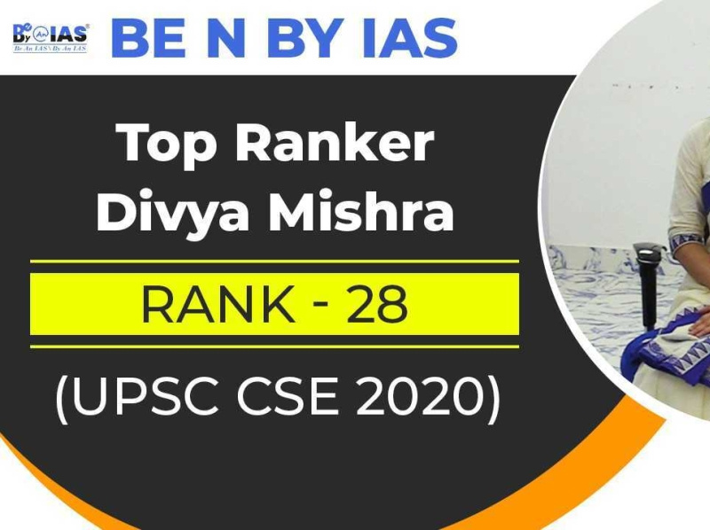 UPSC Topper Divya Mishra Rank - 28 (UPSC CSE 2020) by BeNBy IAS on Dribbble