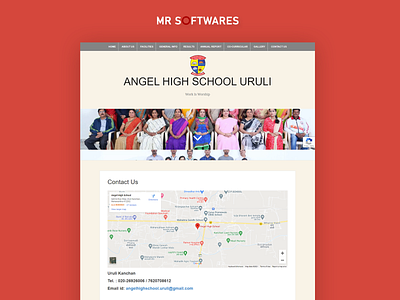 Website for Angel high school