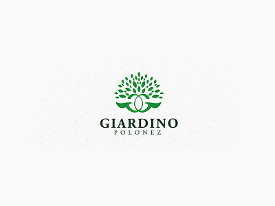 Giardino Polonez branding forest green istanbul leafs logo natural nature tree
