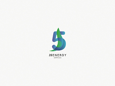 J5 Energy branding energy gas gradient green identity logo modern