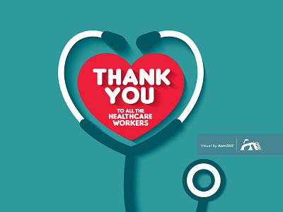 Thank You To All Healthcare Workers aam360 care concept coronavirus covid 19 covid19 health care workers heroic illustration nursing pandemic save lives stethoscope support thank you thank you doctor thank you medical staff thank you medical worker thank you nurses vector