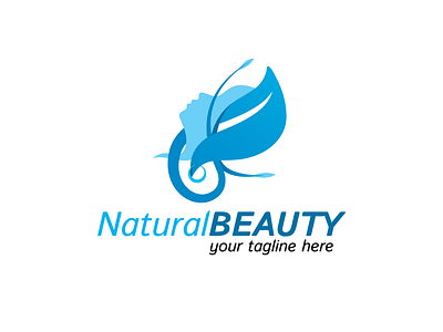 Natural Beauty Care Logo beauty beauty care beauty parlour face icon natural plastic surgery center