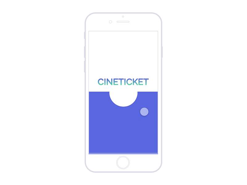 Onboarding Cineticket app concept