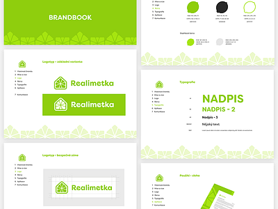 Real Estate Design Process brand branding clean design flat idendity illustration lime logo simple typography vector