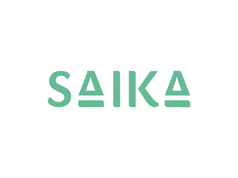 Saika - Landscape Architect Branding animation brand branding clean design gif illustration lettering logo logotype saika vector