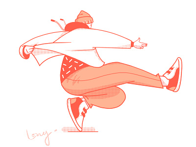 Dance 00 character color dance dancer design drawing illustration sketch style