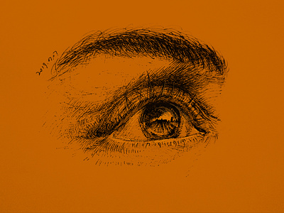 Eye color drawing eyeball eyes sketch style