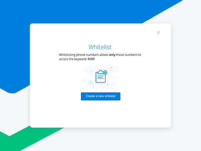 Whitelist Modal