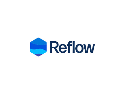 Reflow branding concept design logo logo 2d logodesign webapp