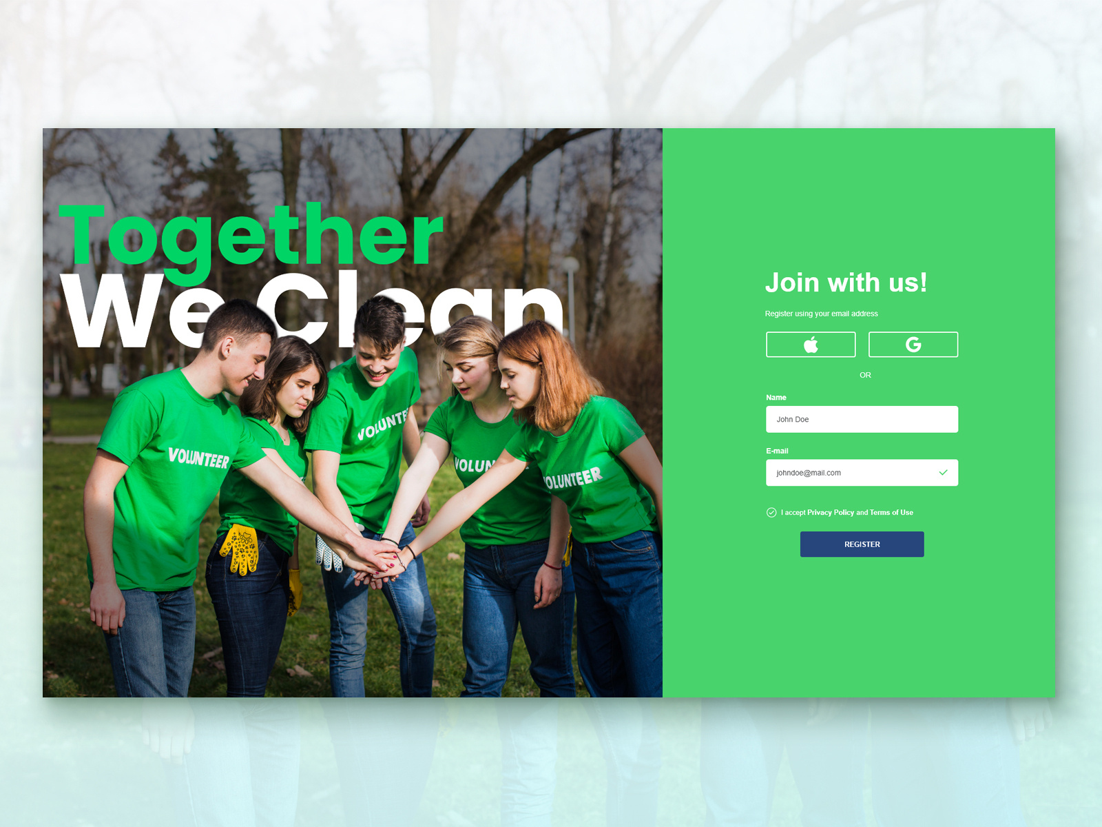 Daily UI 001 Sign Up By Corina Sotalbo On Dribbble Daily UI 001 Sign Up By Corina Sotalbo On Dribbble
