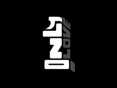 ♫ Only love ♫ (Original) black illustration logo love music number typography vietnam vietnamtypo white