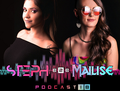 Steph b2b Mailise Podcast flyer flyer graphic design