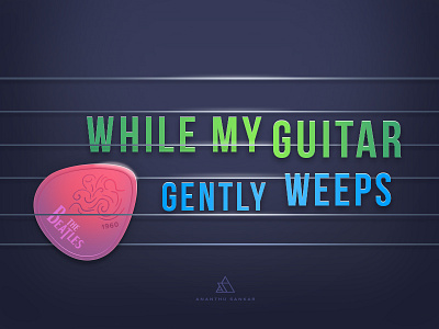 While My Guitar gently Weeps