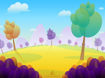 Morning - An Illustration art illustration landscape morning scenery