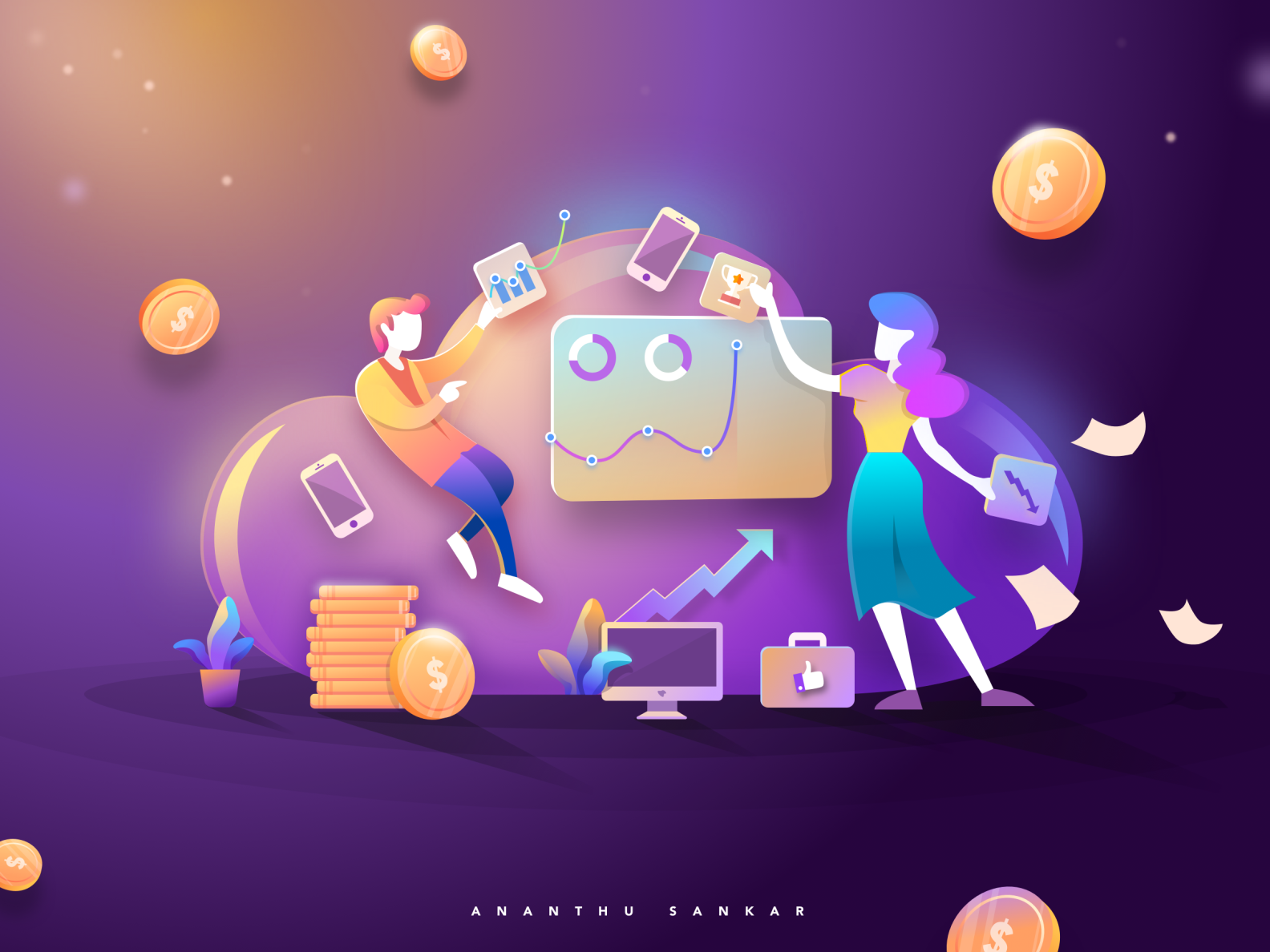 the-review-meeting-by-ananthu-sankar-on-dribbble