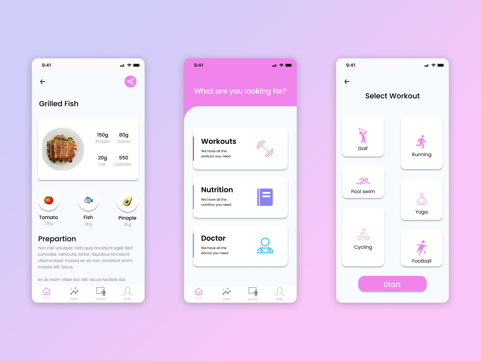 Workout Apps Concept Mobile Apps By Rizqi Edining On Dribbble