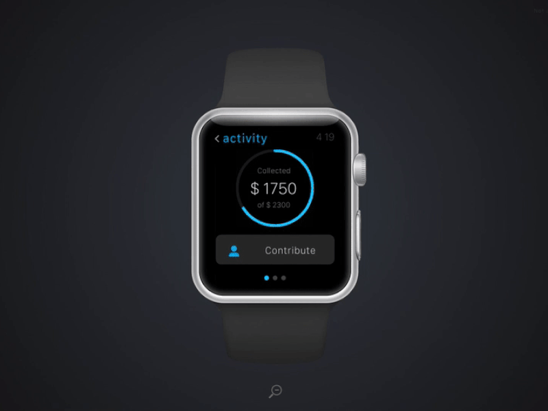Tilt apple watch prototype apple watch