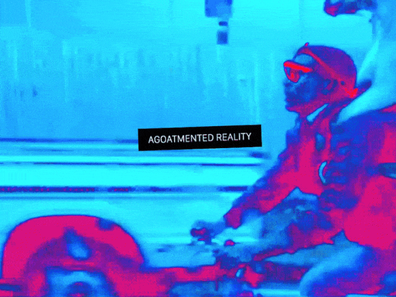 Agoatmented Reality ar augmented goat meta reality