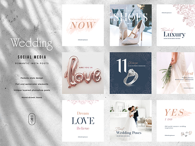 Wedding Theme Instagram | Social Media Post Template