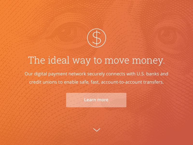 New Dwolla Landing Pages icons landing pages payments web design